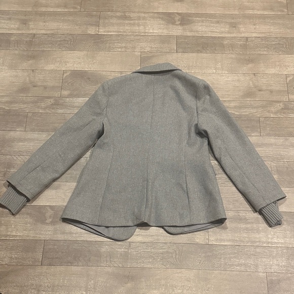 Gray Women's Blazer - Picture 2 of 2